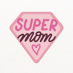 Magnet Créatif Bonne Fête Maman idée cadeau