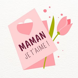 Magnet Créatif Bonne Fête Maman idée cadeau