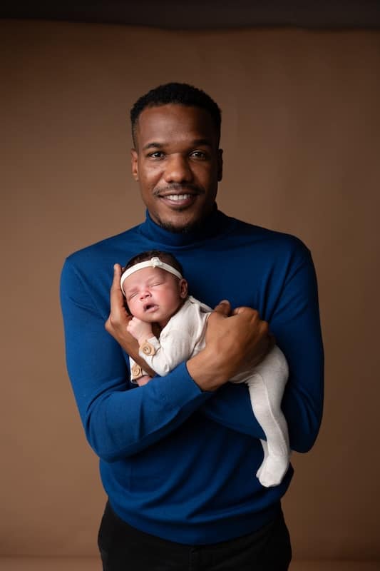 Retouche photo avant-après portrait – 9 Avant / Après Portrait - Bébé Dunkerque