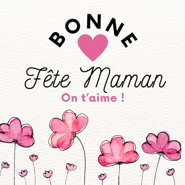 Magnet Créatif Bonne Fête Maman idée cadeau
