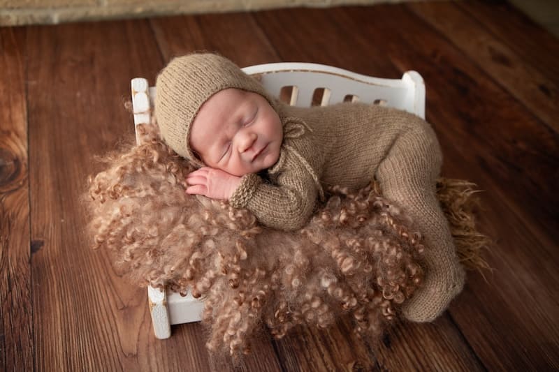 Retouche photo avant-après portrait – 7 Avant / Après Portrait - Bébé Dunkerque